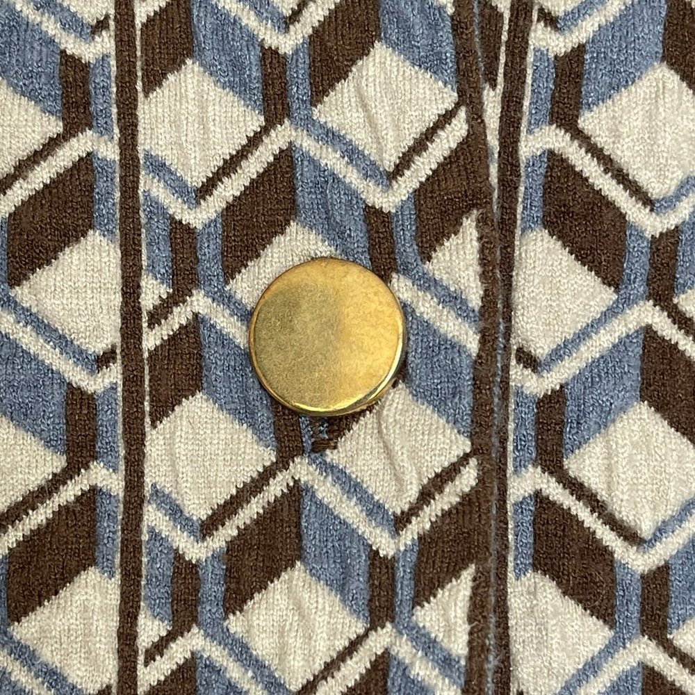 Mango Geometric print knit bomber - Picture 5 of 12